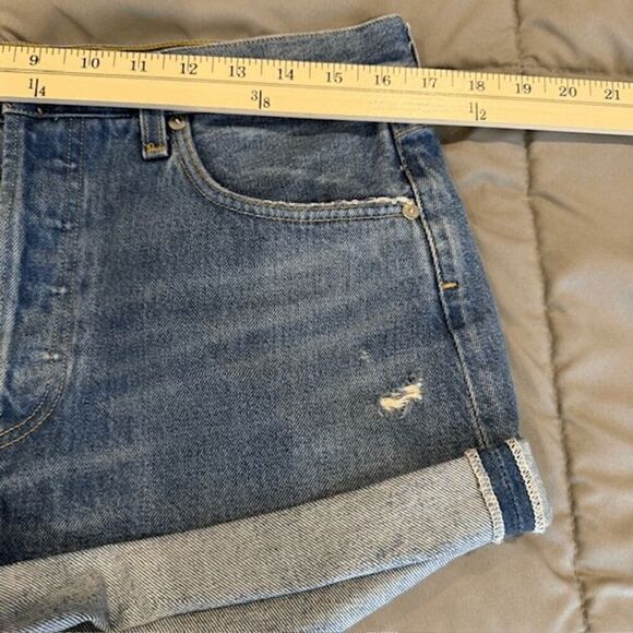 Citizens of Humanity Annabelle Vintage Relaxed Cuffed Shorts Organic Size 28 - Picture 11 of 13